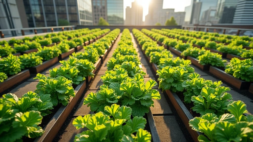 Downtown Harvest — 12,000 sq ft Rooftop Farm